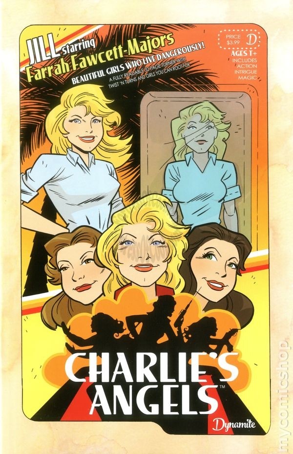 CHARLIES ANGELS #1 EXCLUSIVE CVR SDCC 2018 