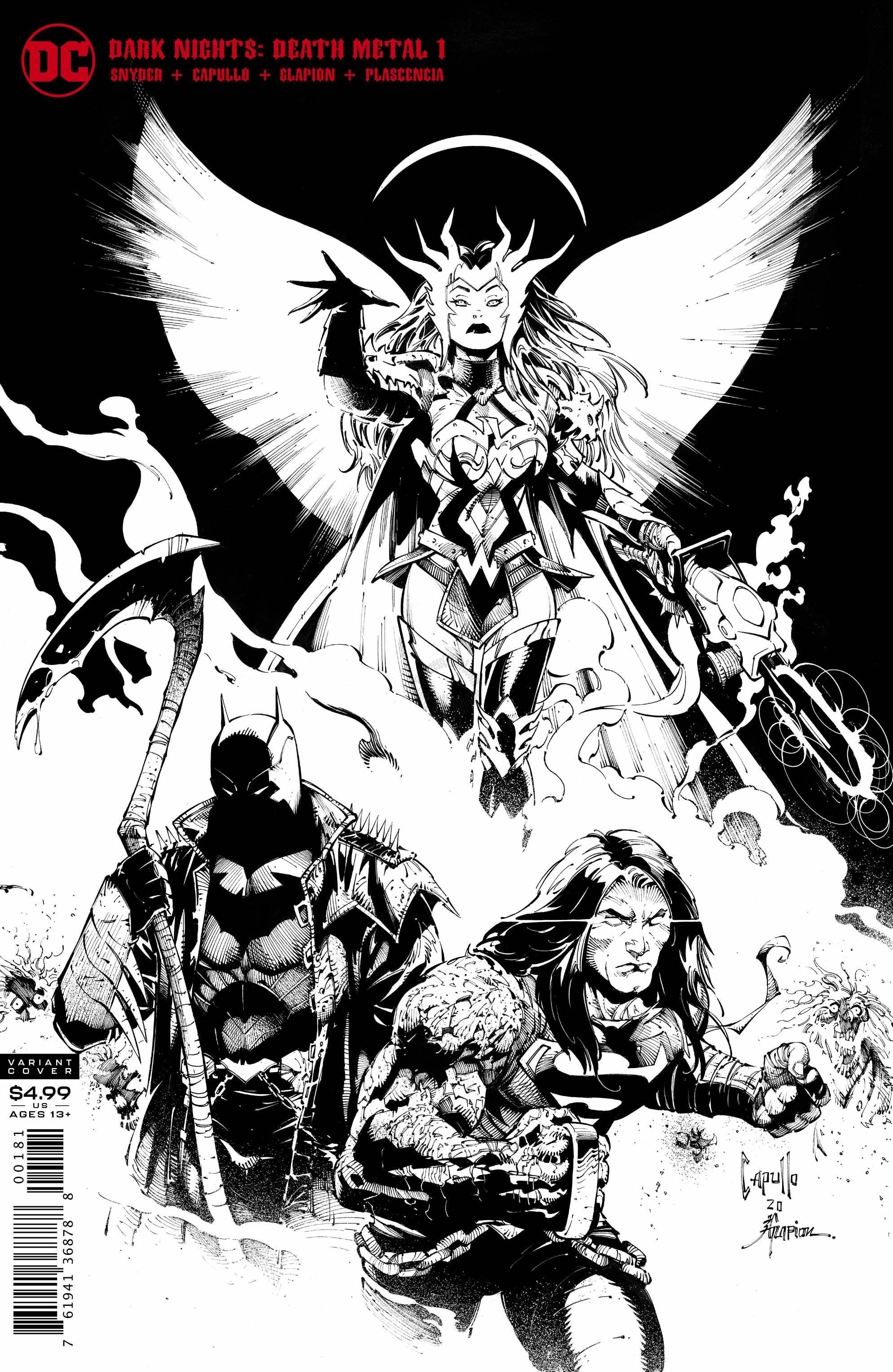 DARK NIGHTS DEATH METAL #1 (OF 6) MIDNIGHT PARTY VARIANT