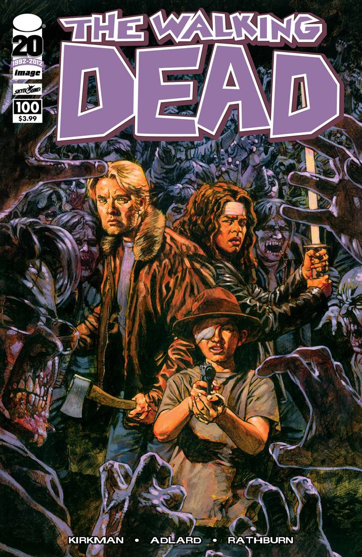 WALKING DEAD #100 COVER E PHILLIPS (First Appearance of Negan. Death of Glenn) (MR)