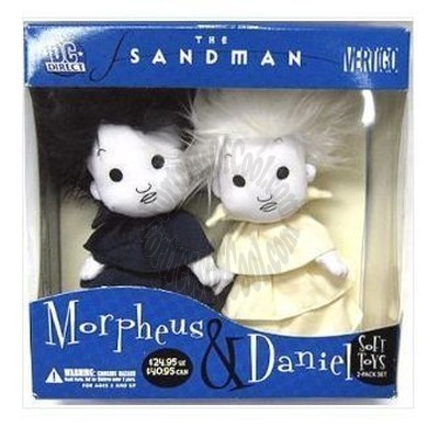 SANDMAN MORPHEUS & DANIEL SOFT TOYS 2 PACK SET