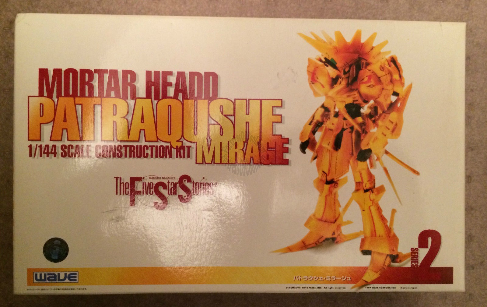 FIVE STAR STORIES PATRAQUSHE MIRAGE 1/144 MODEL KIT