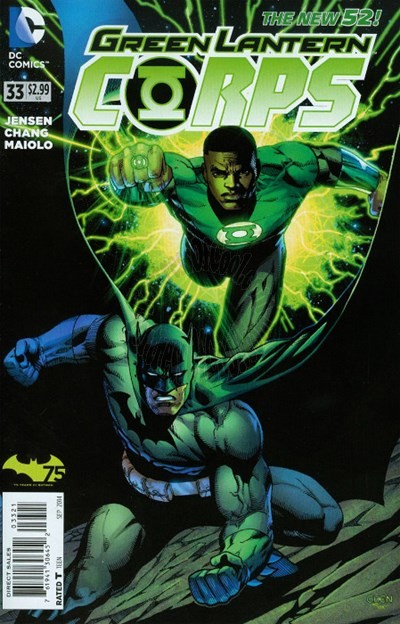 GREEN LANTERN CORPS #33 BATMAN 75 VARIANT (UPRISING)