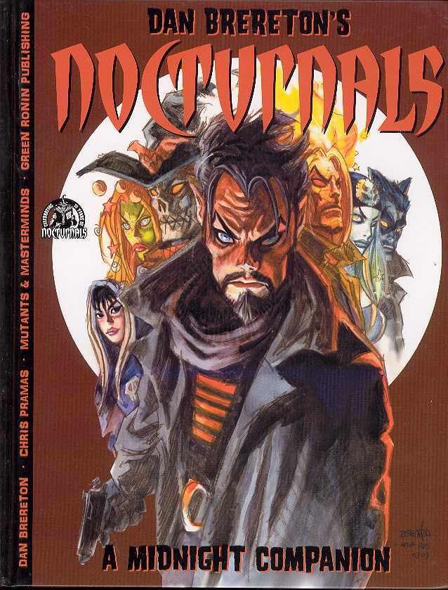 SIGNED MUTANTS AND MASTERMINDS NOCTURNALS MIDNIGHT COMPANION HARDCOVER