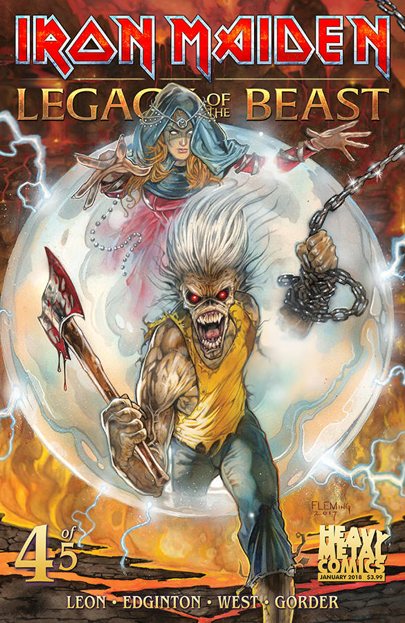 IRON MAIDEN LEGACY OF THE BEAST #4 (OF 5) CVR A CASAS (MR)