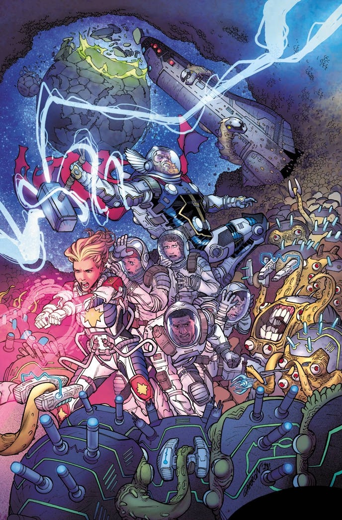 JOURNEY INTO UNKNOWN WORLDS #1 GARRON YOUNG GUNS VARIANT