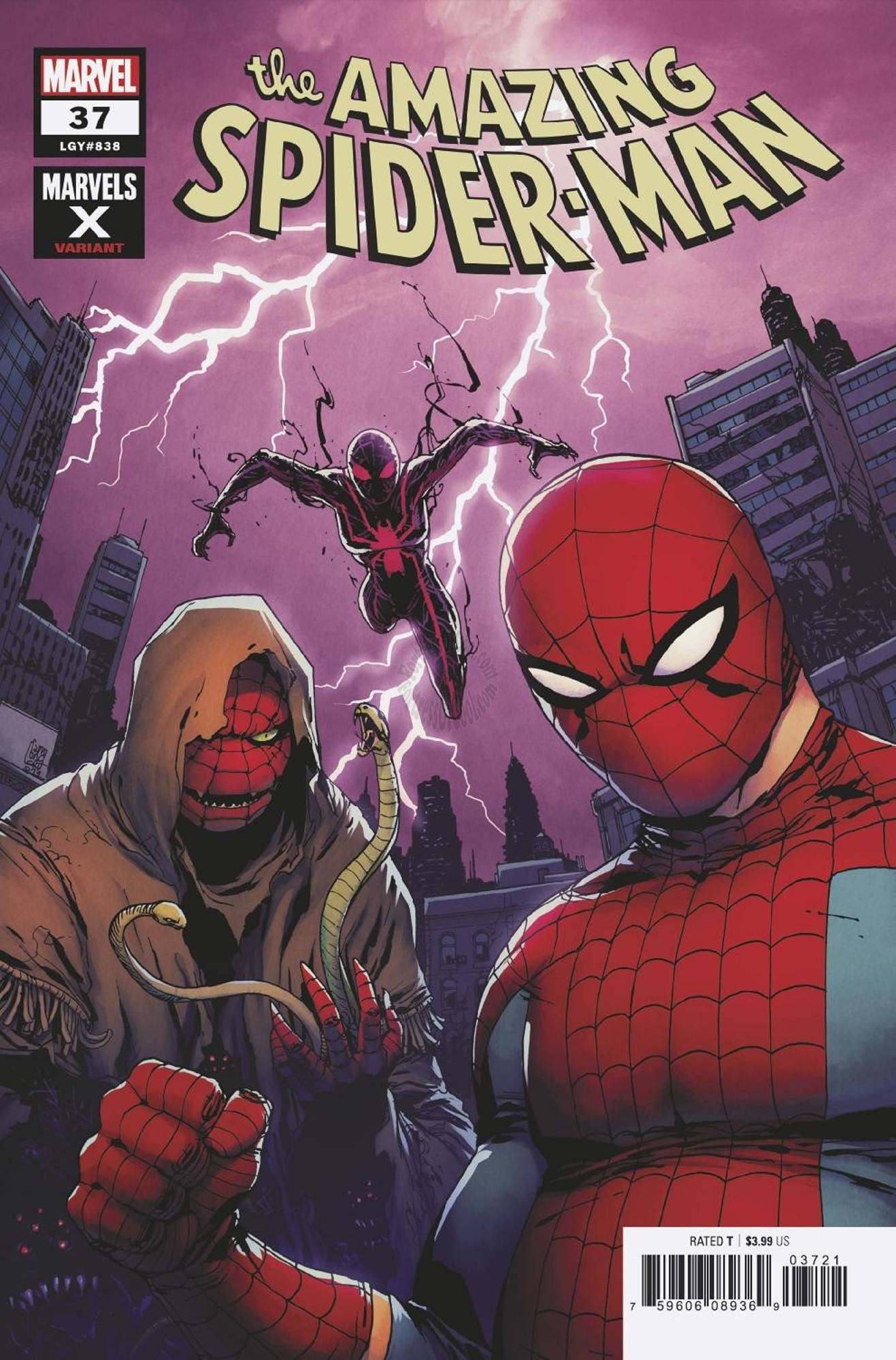 AMAZING SPIDER-MAN #37 CAMUNCOLI MARVELS X VARIANT 2099