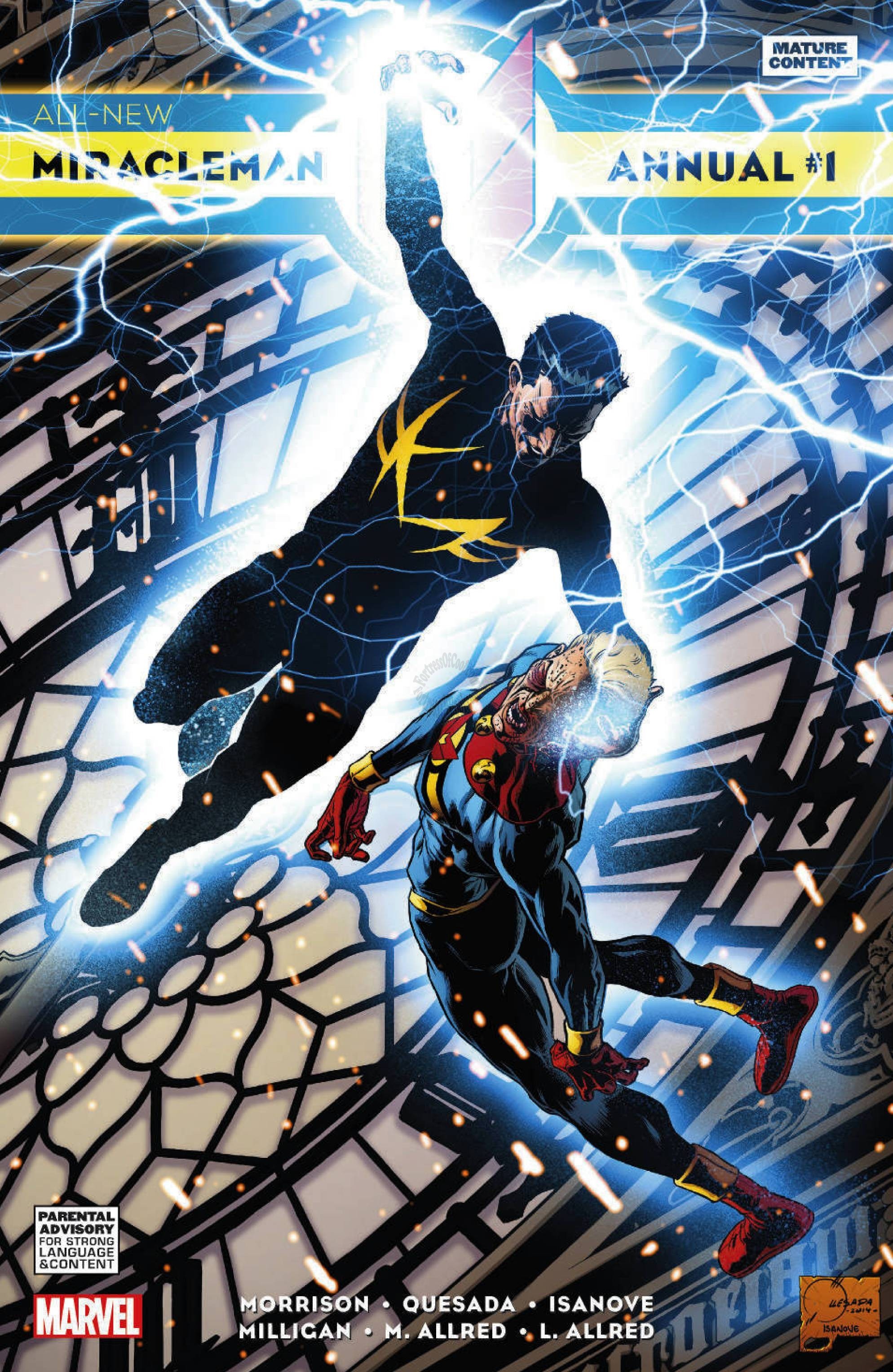 ALL NEW MIRACLEMAN ANNUAL #1 QUESADA VARIANT