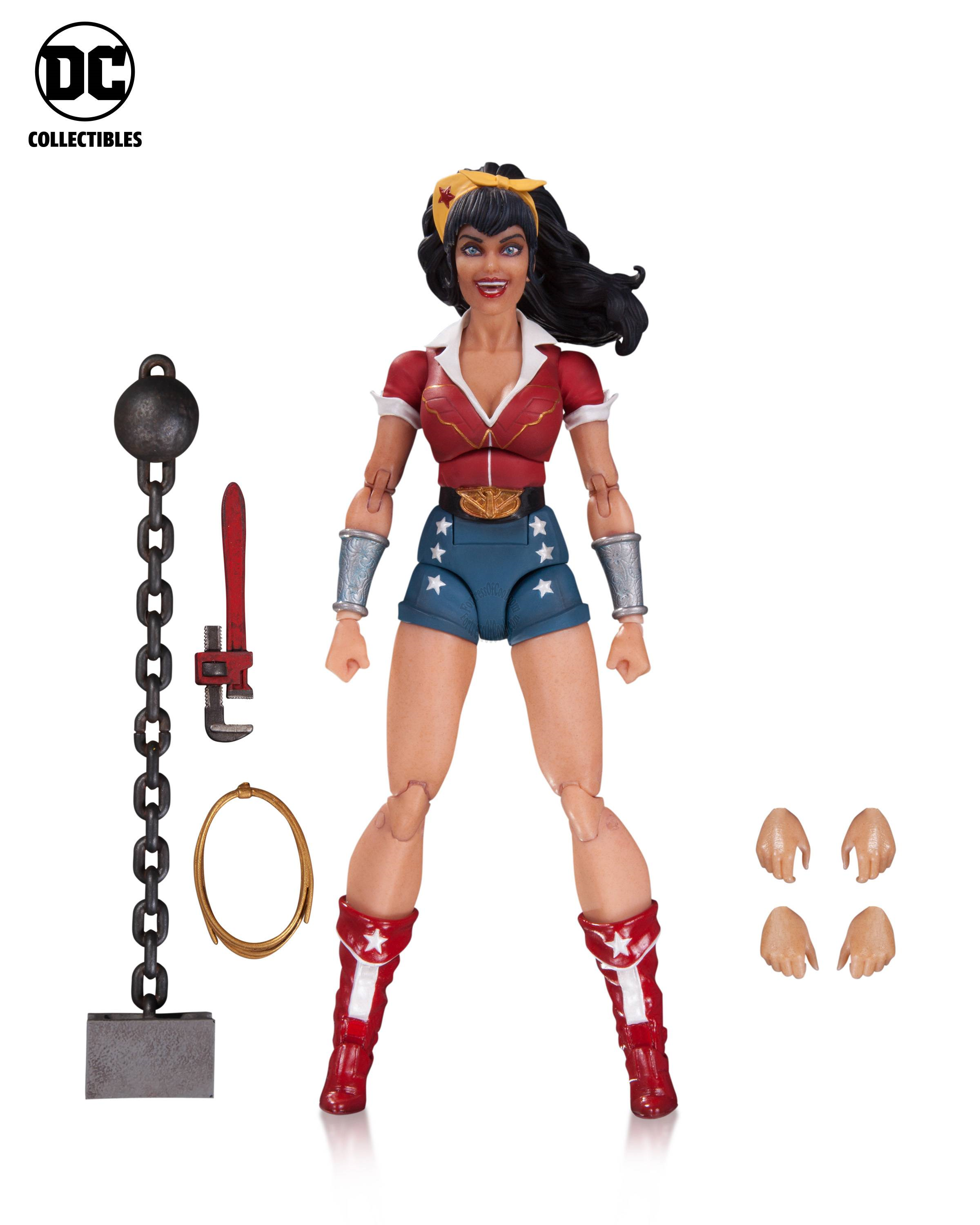 DC DESIGNER SERIES BOMBSHELLS WONDER WOMAN ACTION FIGURE