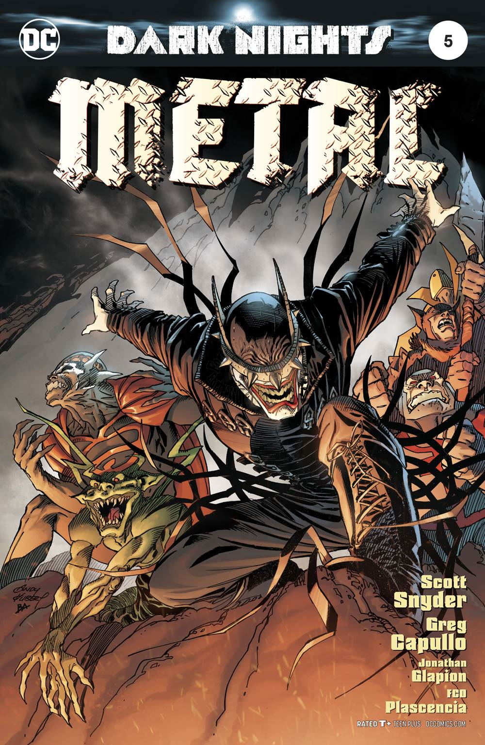 DARK NIGHTS METAL #5 (OF 6) KUBERT VARIANT