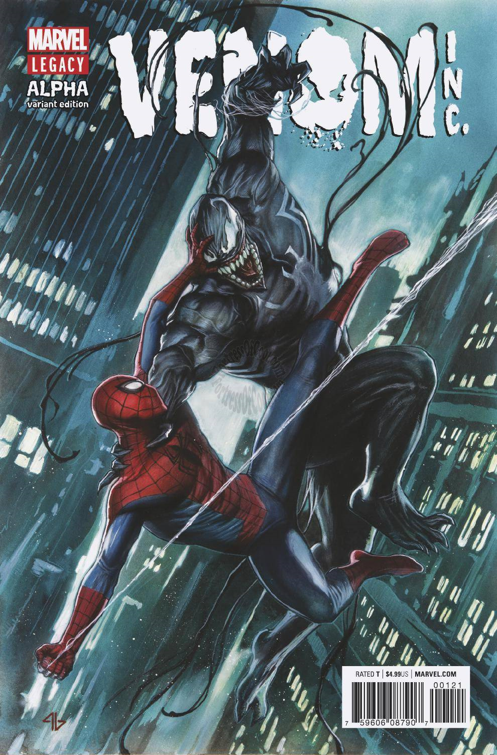 AMAZING SPIDER-MAN VENOM INC ALPHA #1 GRANOV VARIANT A LEGACY