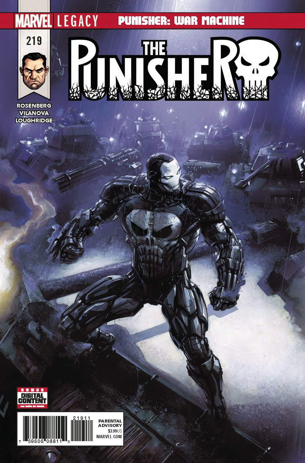 PUNISHER #219 LEGACY
