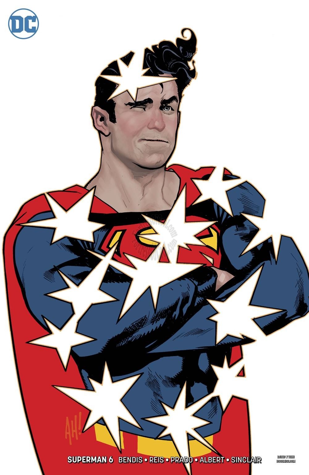 SUPERMAN #6 ADAM HUGHES VARIANT