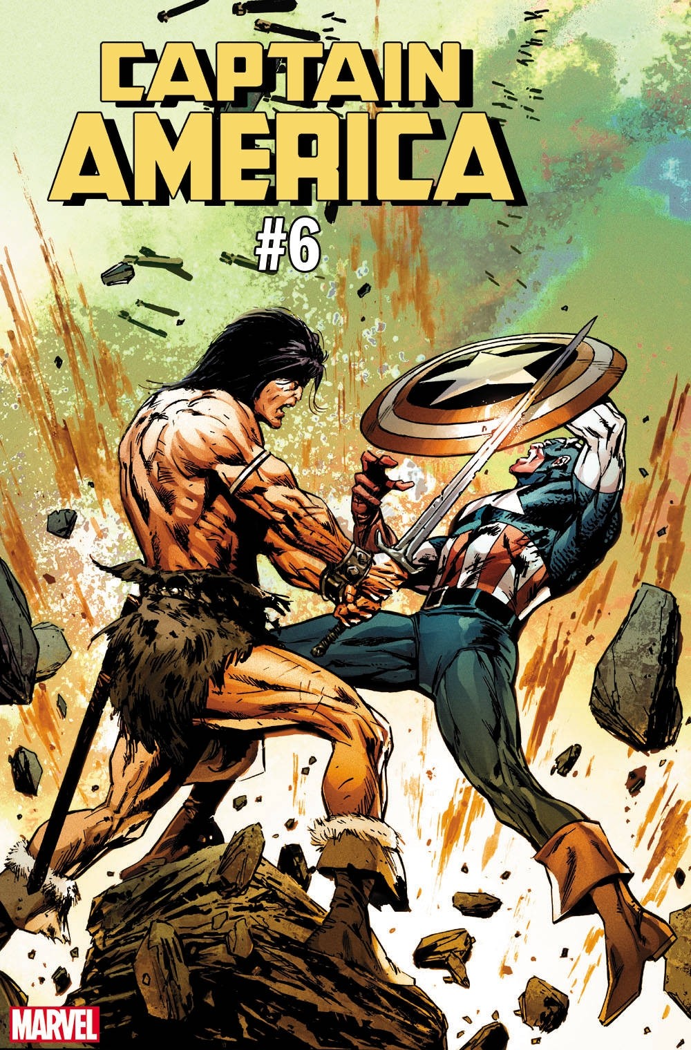 CAPTAIN AMERICA #6 GUICE CONAN VARIANT