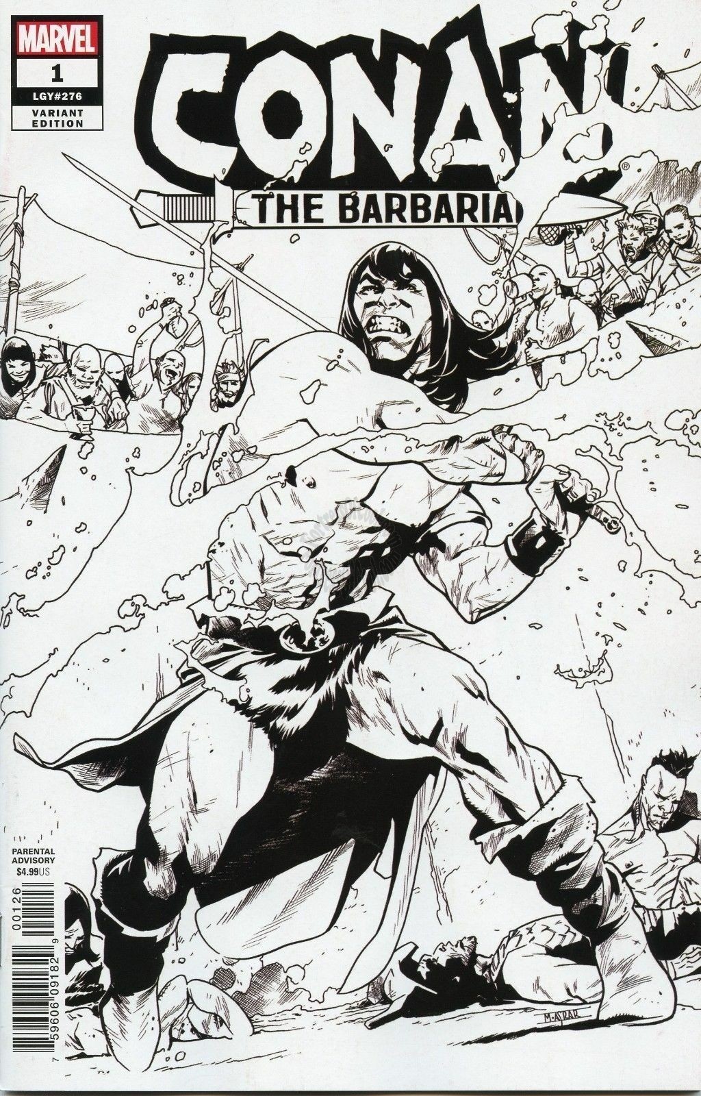 CONAN THE BARBARIAN #1 ASRAR PARTY SKETCH VARIANT (1 Per Store)