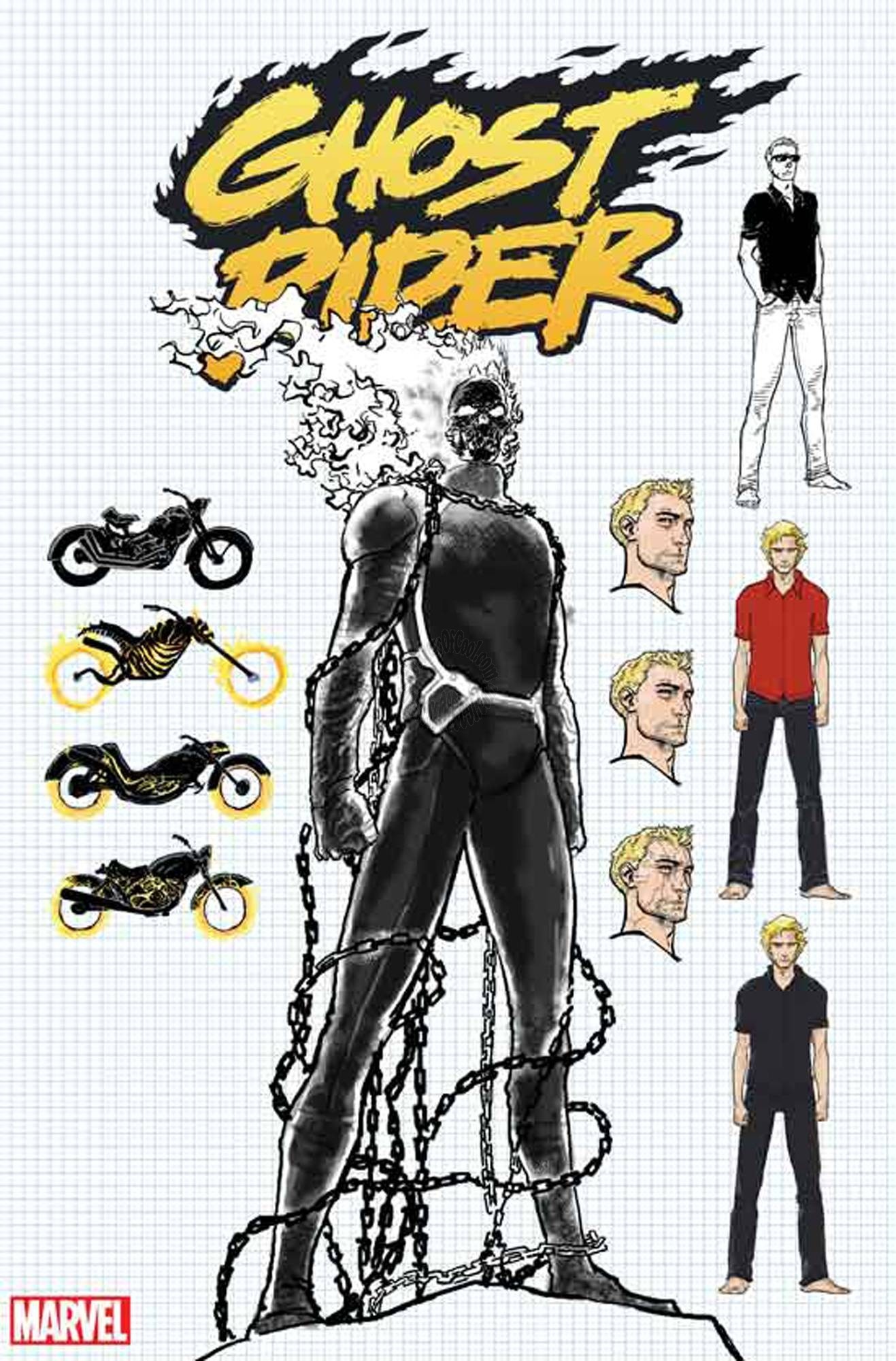 GHOST RIDER #3 KUDER DESIGN VARIANT