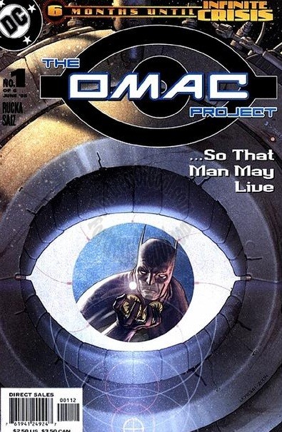 THE OMAC PROJECT #1 2ND PRINTING VARIANT EDITION