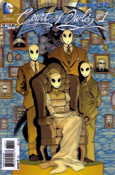 BATMAN AND ROBIN #23.2: THE COURT OF OWLS 3D MOTION LENTICULAR COVER