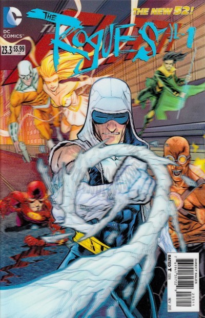 THE FLASH #23.3: THE ROGUES 3D MOTION LENTICULAR COVER