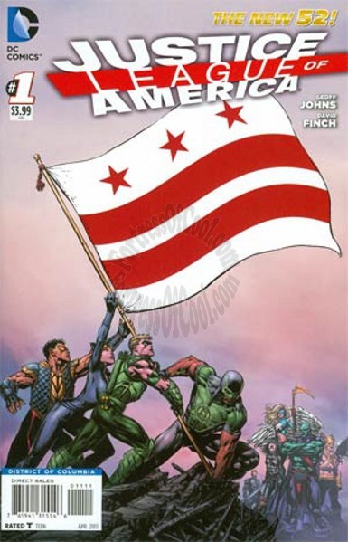 JUSTICE LEAGUE OF AMERICA #1 District of Columbia VARIANT