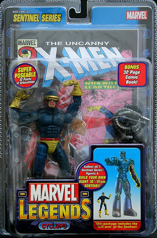 Cyclops - Marvel Legends Series 10 - Sentinel Series - Action Figure