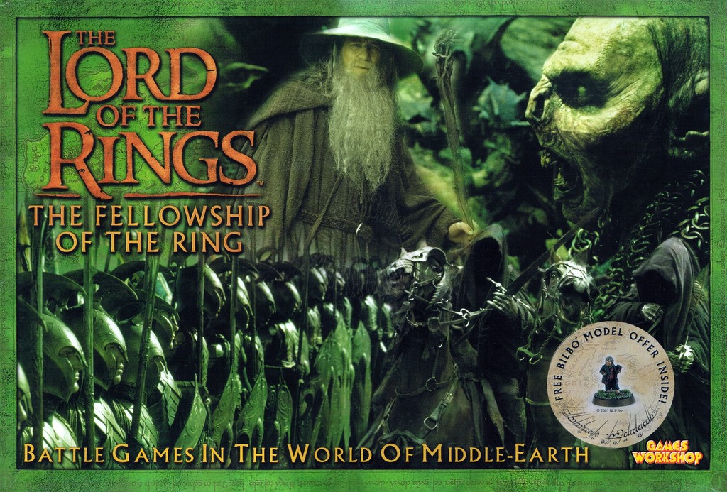 The Lord of the Rings: The Fellowship of the Ring - Battle Games in the World of Middle Earth - Sealed Box Set