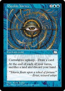 Psychic Vortex - Single Card - Magic The Gathering (MTG)