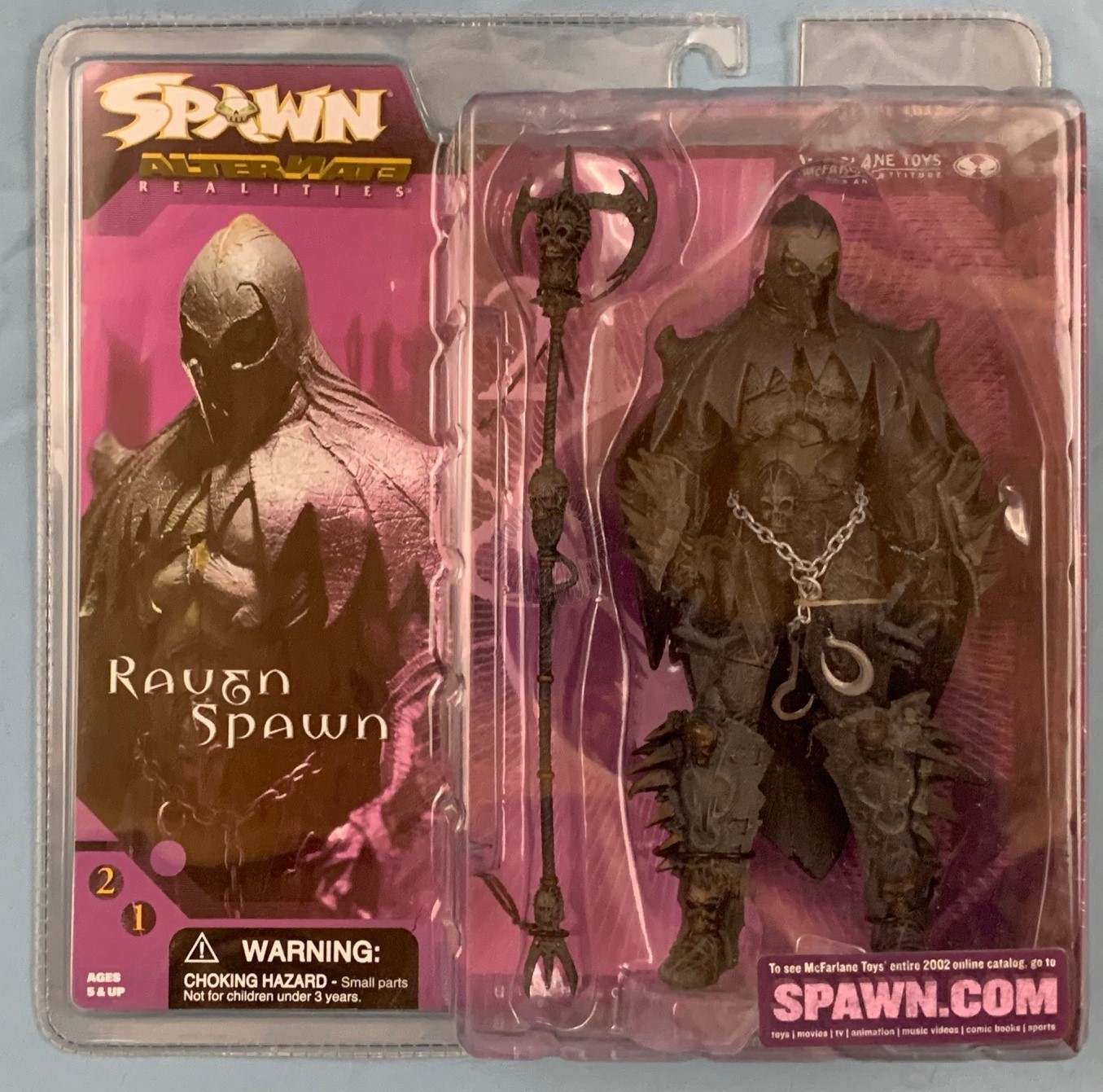 RAVEN SPAWN SPAWN SER 21 ALTERNATE REALITIES ACTION FIGURE