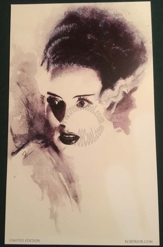 Bride of Frankenstein - Rob Prior Limited Edition Print