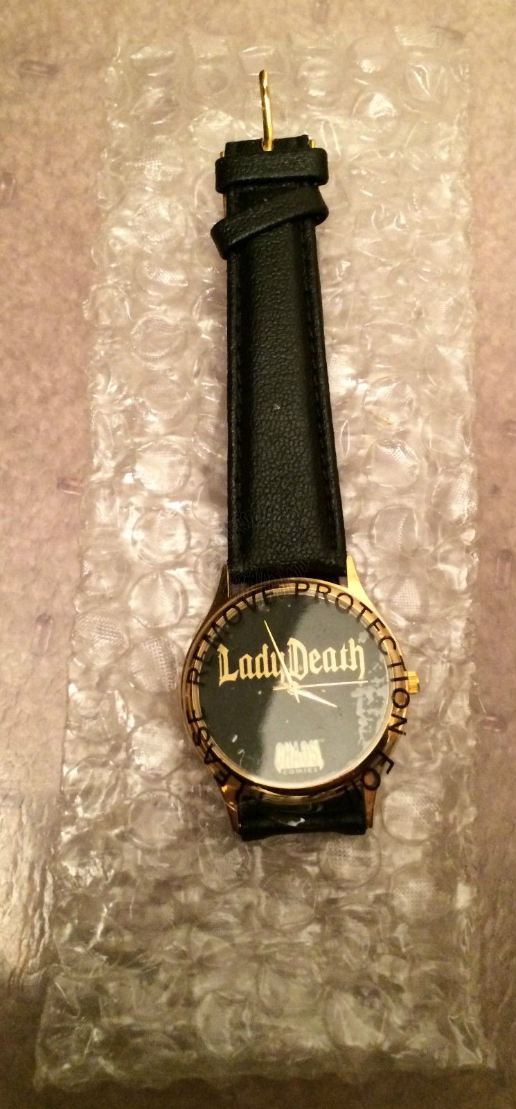 LADY DEATH WATCH - CHAOS! COMICS - GENUINE LEATHER BAND