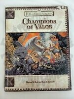 Champions of Valor (Dungeons & Dragons d20 3.5 Fantasy Roleplaying) FIRST PRINT - HardCover