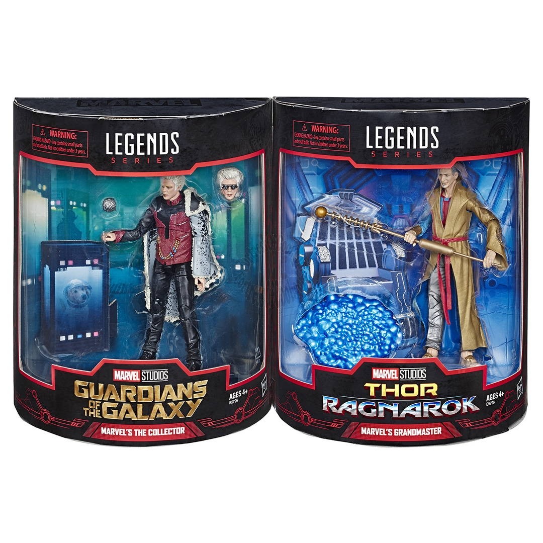MARVEL LEGENDS THE COLLECTOR AND GRANDMASTER SDCC 2019 ELDERS OF UNIVERSE SET