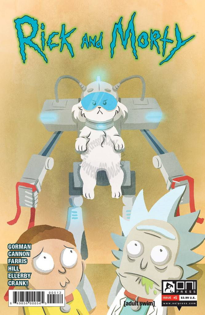 RICK & MORTY #5 2ND PTG VARIANT