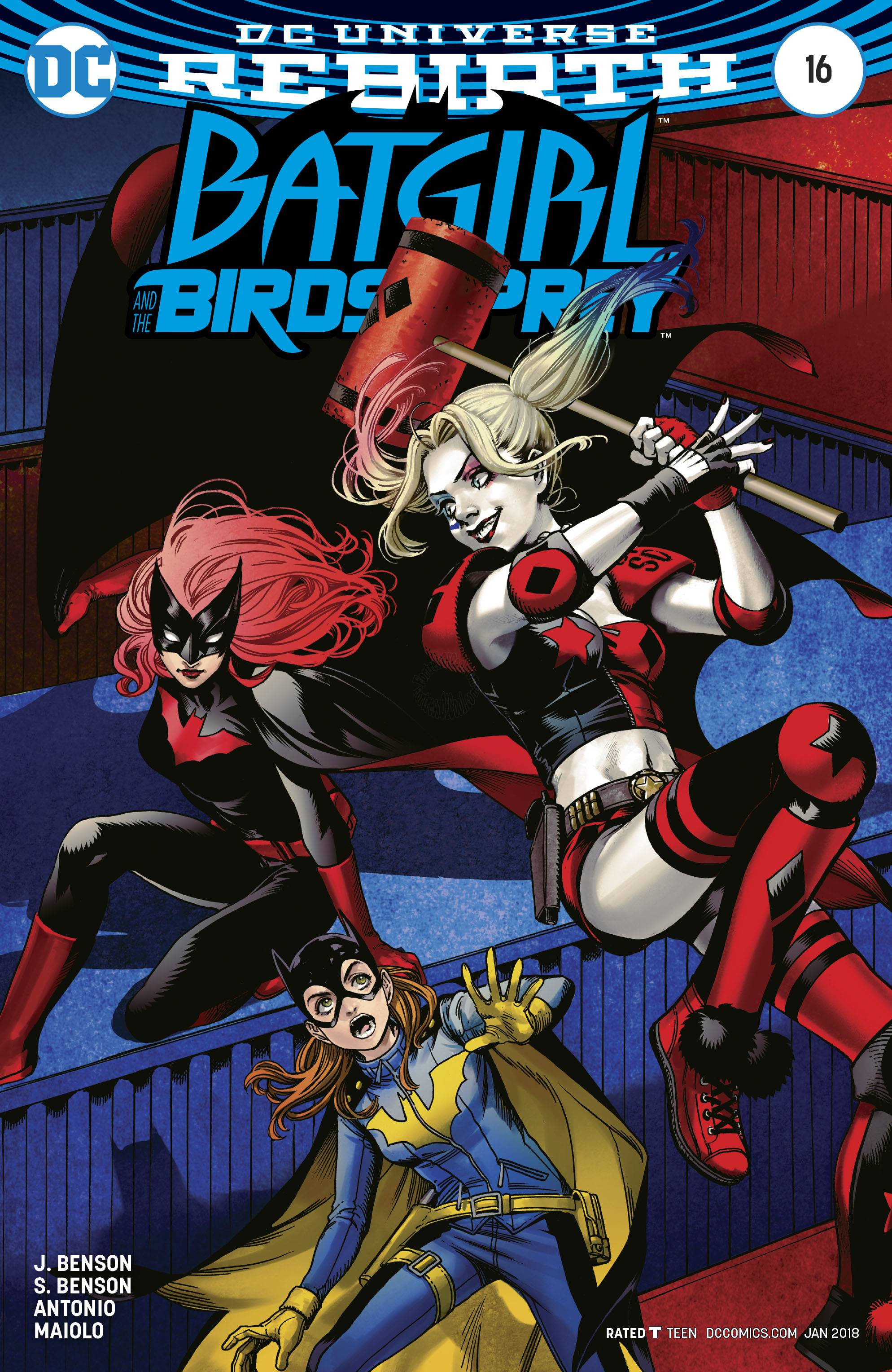 BATGIRL AND THE BIRDS OF PREY #16 VARIANT