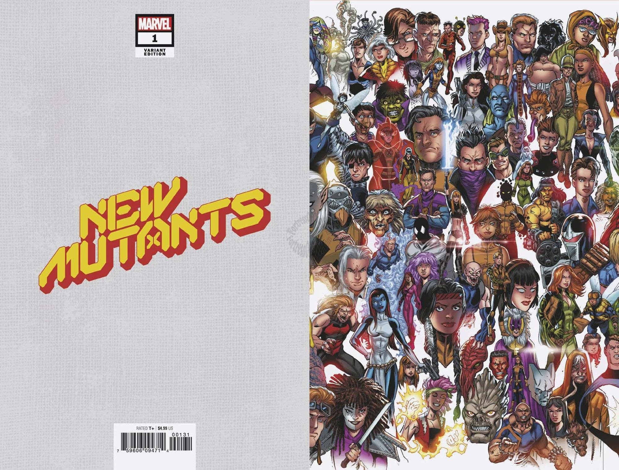 NEW MUTANTS #1 BAGLEY EVERY MUTANT EVER VARIANT DX