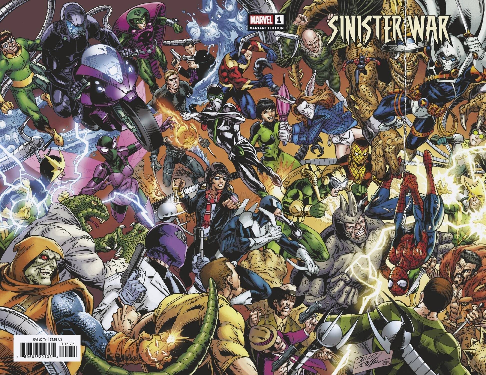 SINISTER WAR #1 (OF 4) BAGLEY VARIANT