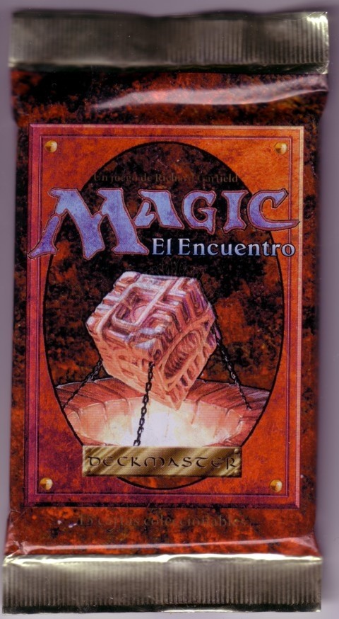 MAGIC THE GATHERING (MTG) 4TH EDITION SEALED BOOSTER PACK - SPANISH EDITION