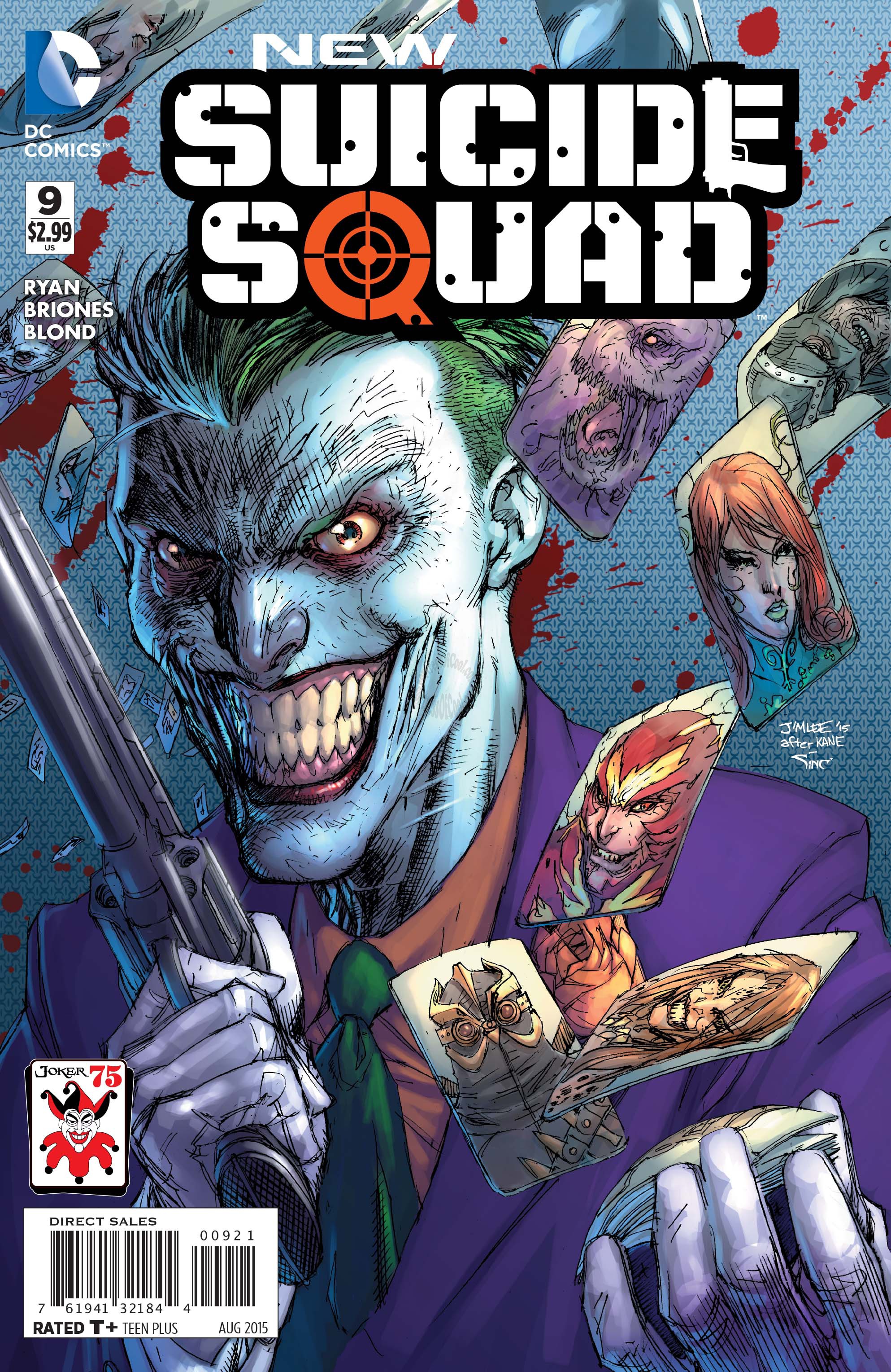 NEW SUICIDE SQUAD #9 THE JOKER VARIANT EDITION