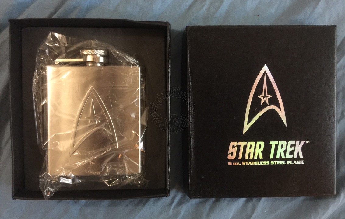 STAR TREK STARFLEET LOGO FLASK 