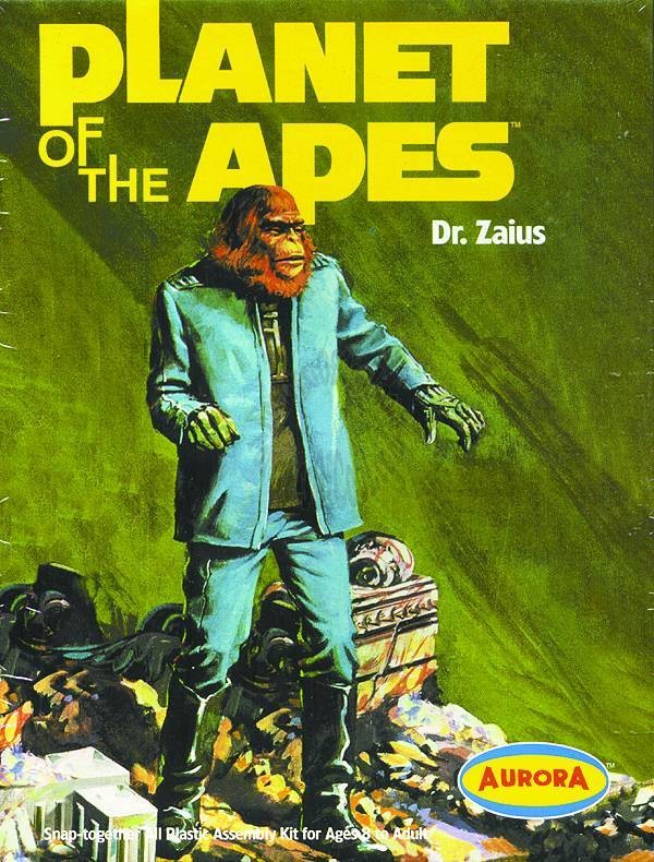 PLANET OF THE APES DR ZAIUS PLASTIC MODEL KIT