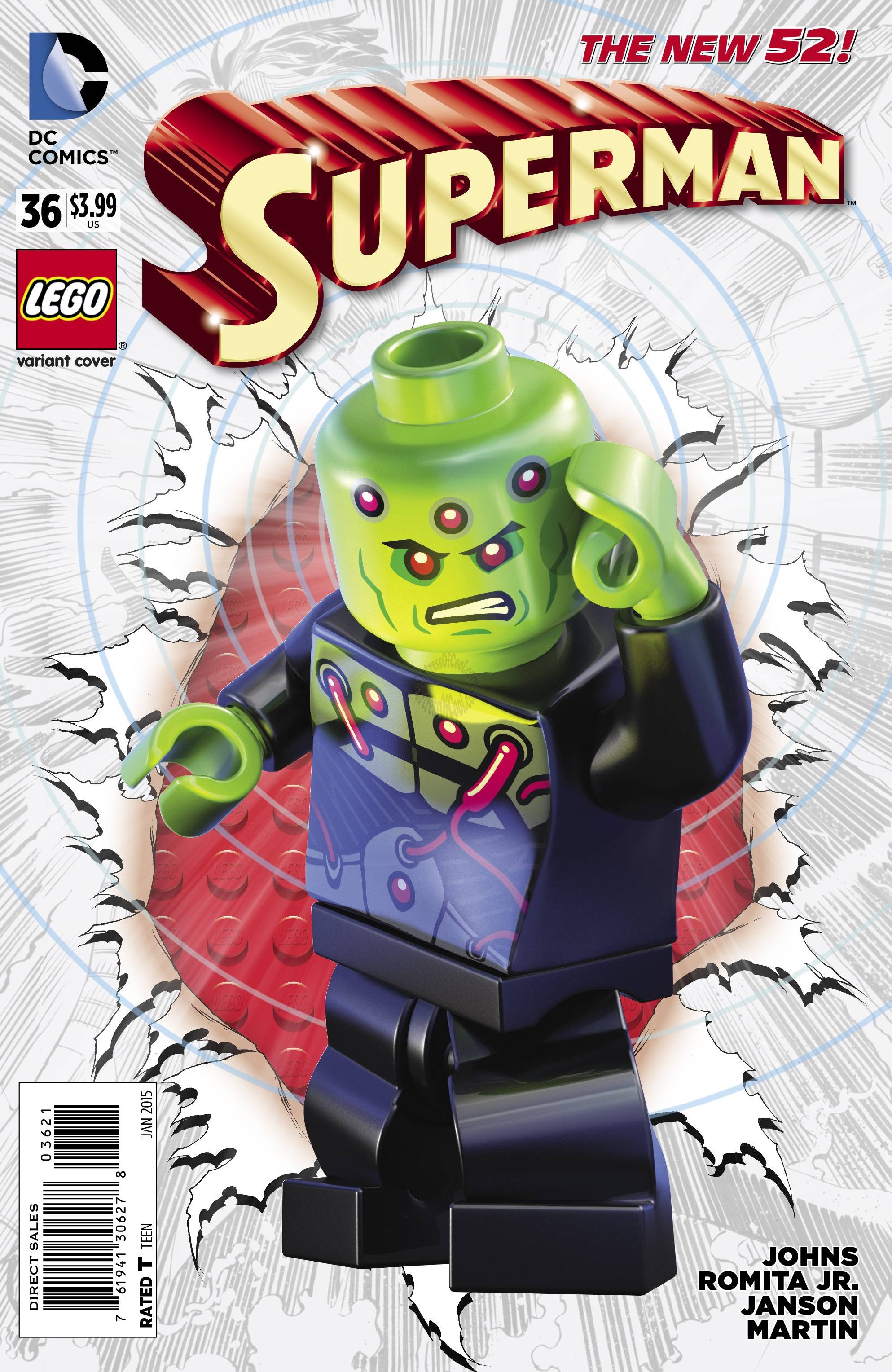 SUPERMAN #36 LEGO VAR