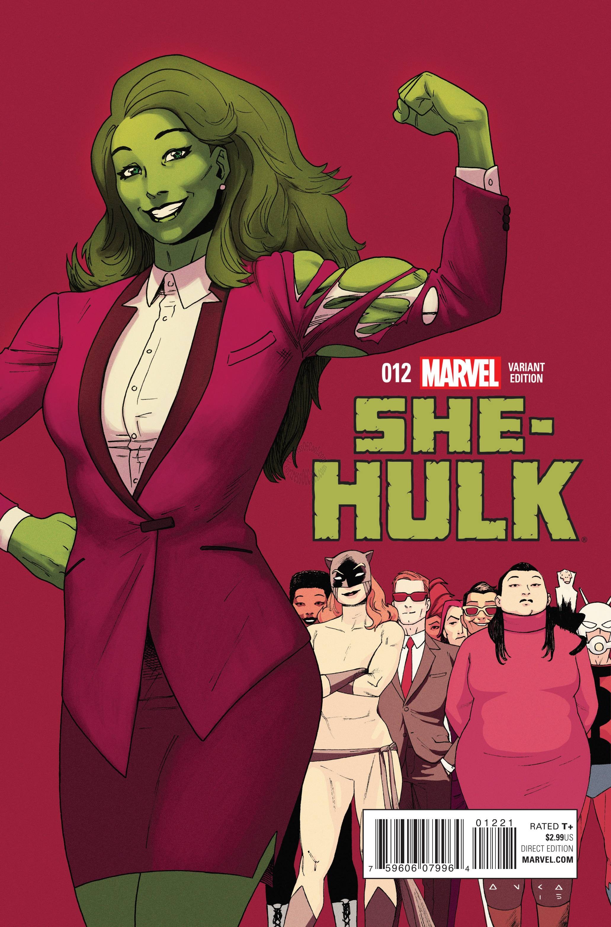 SHE-HULK #12 ANKA FINAL ISSUE VARIANT