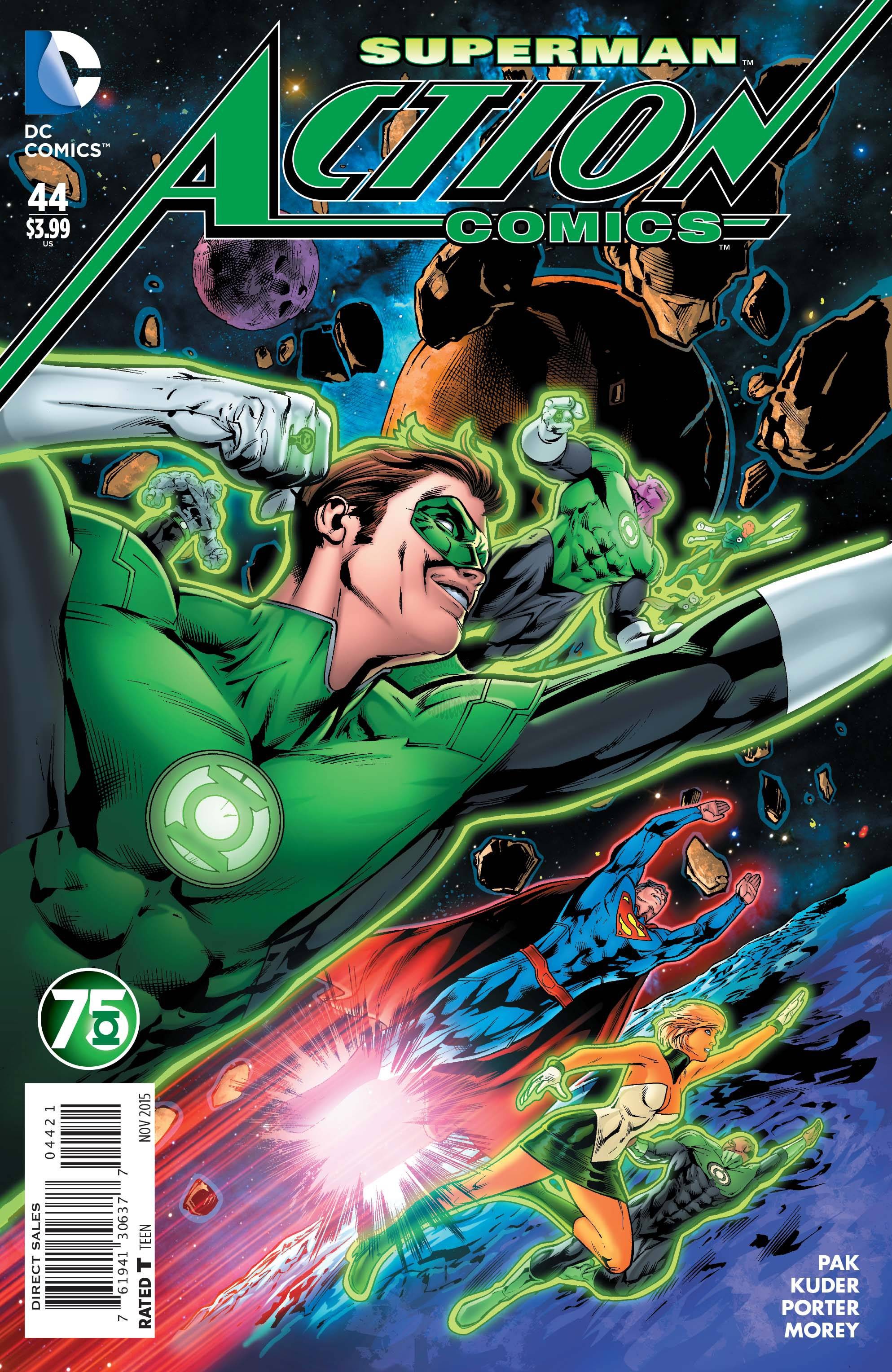 ACTION COMICS #44 GREEN LANTERN 75 VARIANT