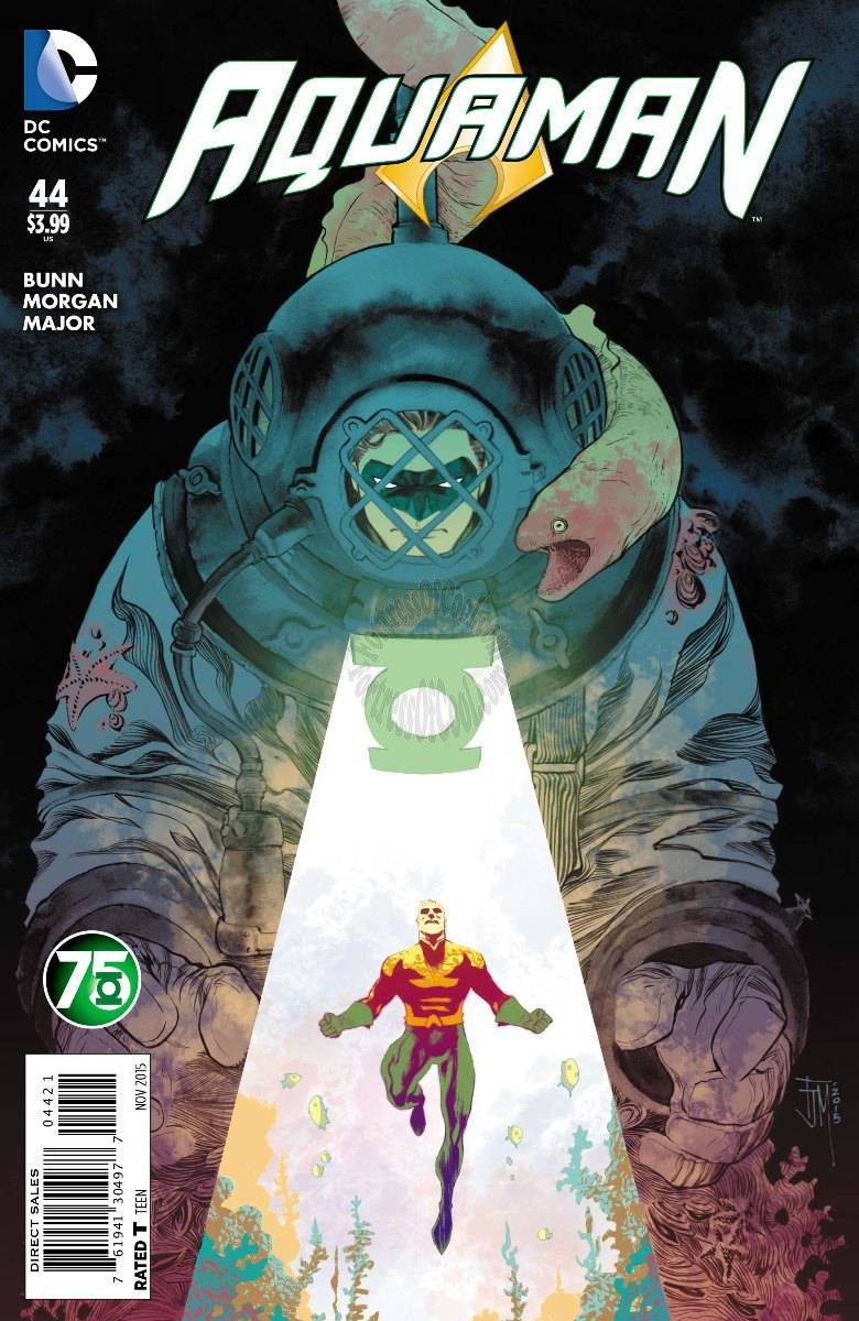 AQUAMAN #44 GREEN LANTERN 75 VARIANT