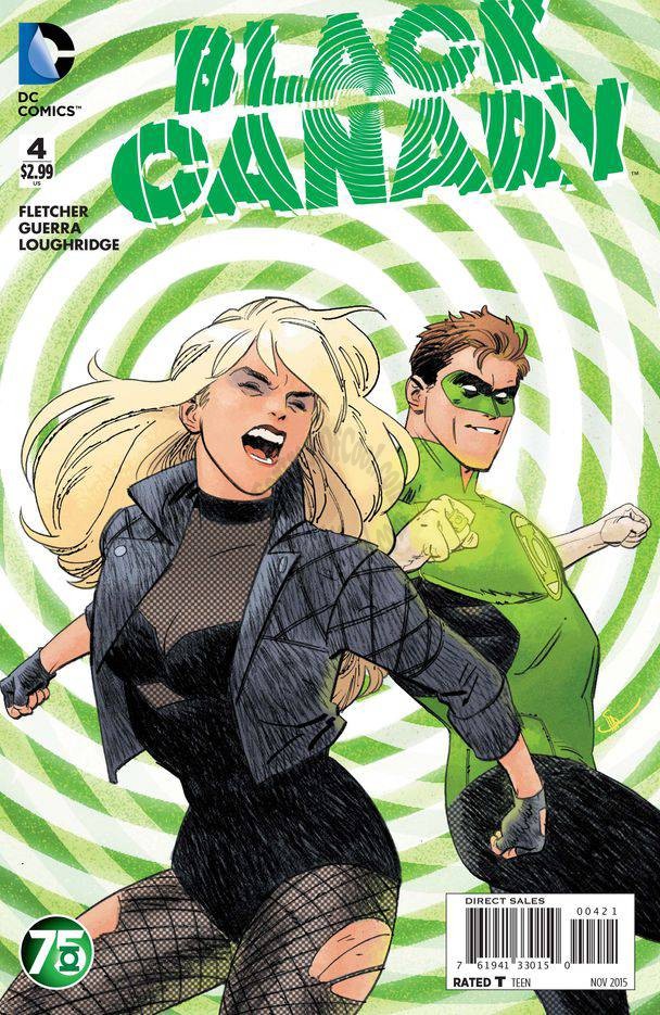 BLACK CANARY #4 GREEN LANTERN 75 VARIANT