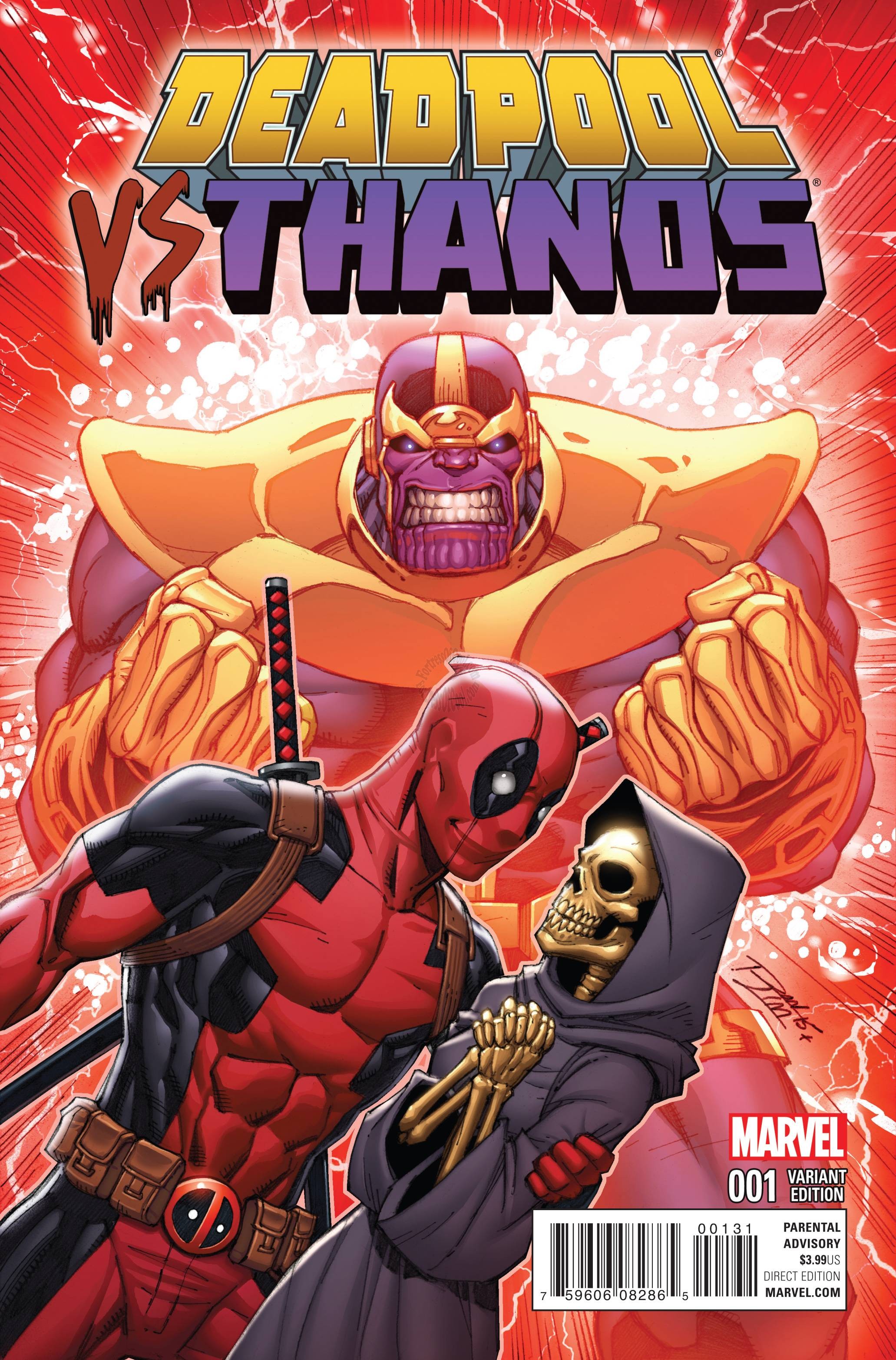 DEADPOOL VS THANOS #1 (OF 4) LIM VARIANT