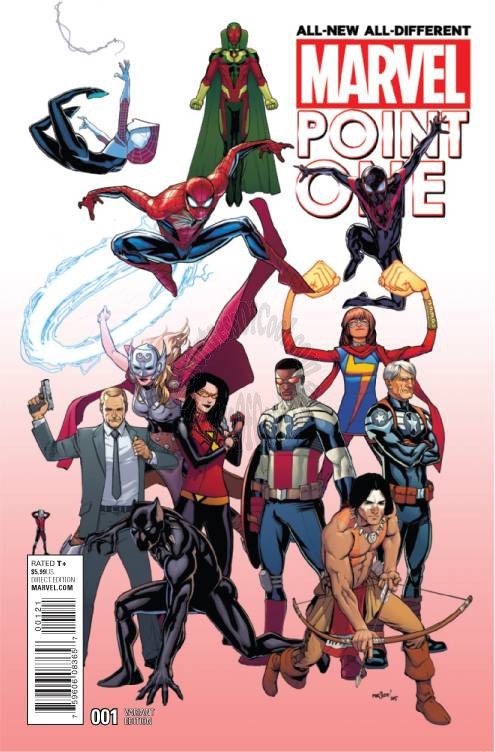 ALL NEW ALL DIFFERENT POINT ONE #1 MARQUEZ A VARIANT