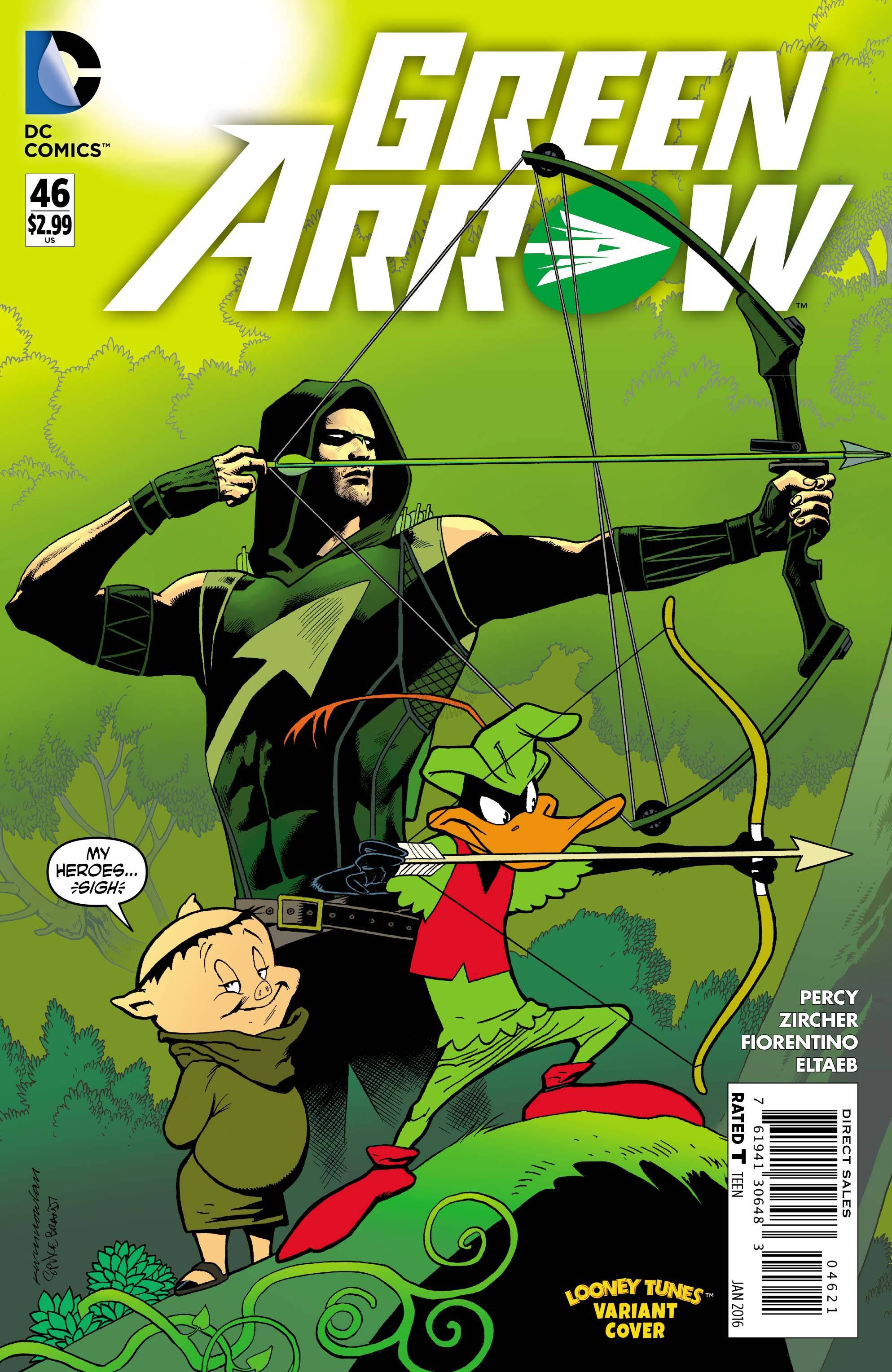 GREEN ARROW #46 LOONEY TUNES VARIANT