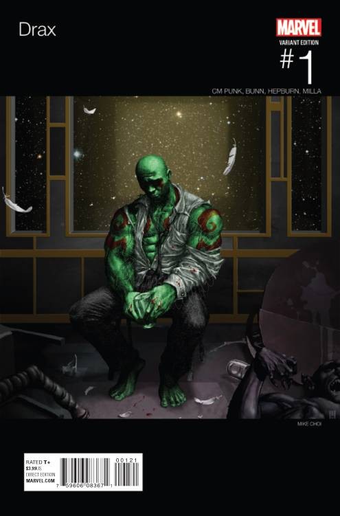 DRAX #1 CHOI HIP HOP VARIANT