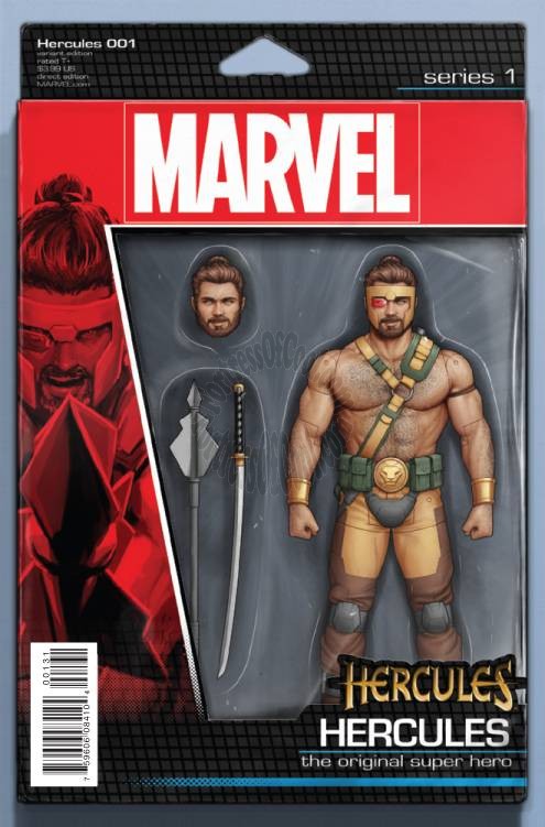 HERCULES #1 CHRISTOPHER ACTION FIGURE VARIANT