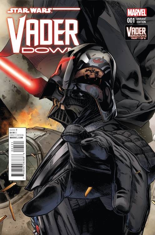 STAR WARS VADER DOWN #1 MANN CONNECTING VARIANT VDWN